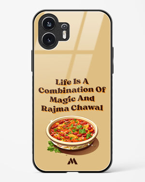 Magical Rajma Chawal Glass Case Phone Cover (Nothing)