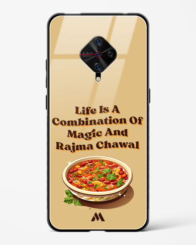 Magical Rajma Chawal Glass Case Phone Cover (Vivo)