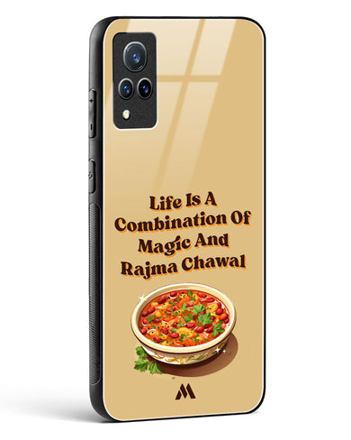 Magical Rajma Chawal Glass Case Phone Cover-(Vivo)