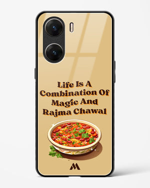 Magical Rajma Chawal Glass Case Phone Cover-(Vivo)