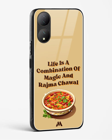 Magical Rajma Chawal Glass Case Phone Cover-(Vivo)