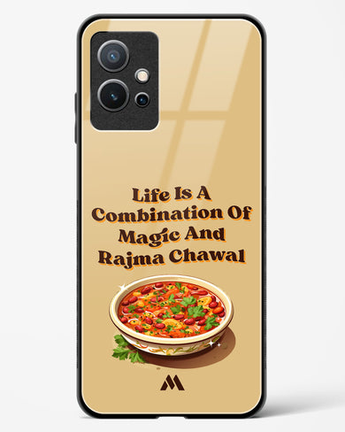 Magical Rajma Chawal Glass Case Phone Cover-(Vivo)