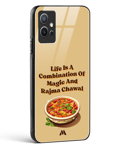 Magical Rajma Chawal Glass Case Phone Cover-(Vivo)