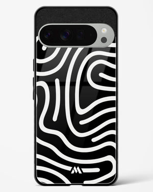 Monochrome Maze Glass Case Phone Cover (Google)