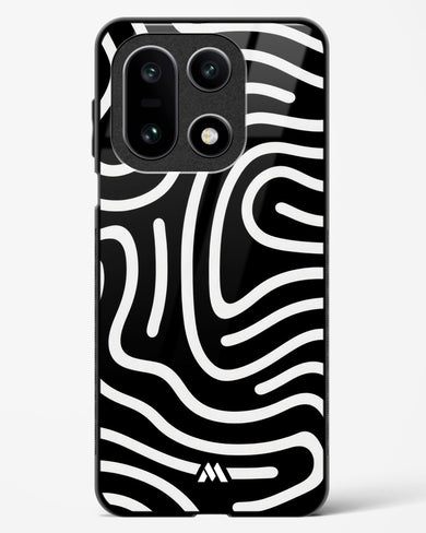 Monochrome Maze Glass Case Phone Cover (OnePlus)
