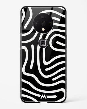 Monochrome Maze Glass Case Phone Cover (OnePlus)