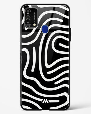 Monochrome Maze Glass Case Phone Cover (Samsung)