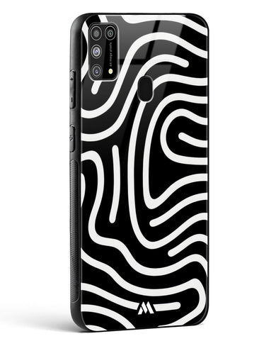 Monochrome Maze Glass Case Phone Cover (Samsung)