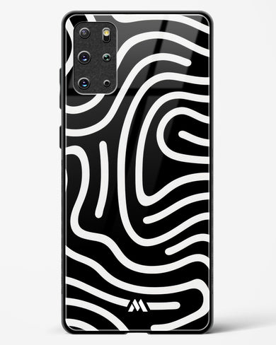 Monochrome Maze Glass Case Phone Cover (Samsung)
