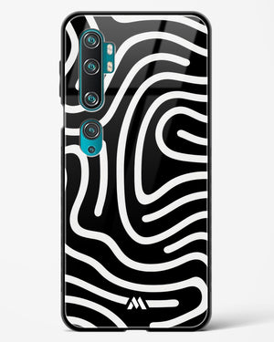 Monochrome Maze Glass Case Phone Cover-(Xiaomi)