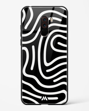 Monochrome Maze Glass Case Phone Cover-(Xiaomi)