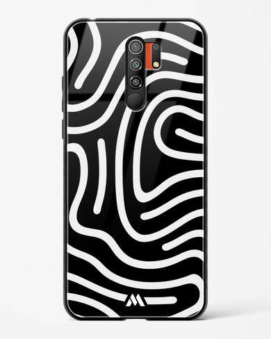 Monochrome Maze Glass Case Phone Cover-(Xiaomi)