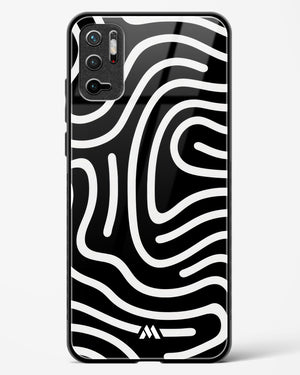 Monochrome Maze Glass Case Phone Cover-(Xiaomi)