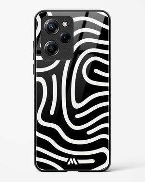 Monochrome Maze Glass Case Phone Cover (Xiaomi)