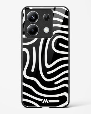 Monochrome Maze Glass Case Phone Cover (Xiaomi)