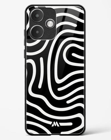 Monochrome Maze Glass Case Phone Cover (Xiaomi)