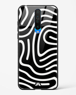 Monochrome Maze Glass Case Phone Cover (Xiaomi)