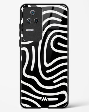 Monochrome Maze Glass Case Phone Cover (Xiaomi)