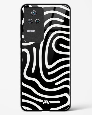 Monochrome Maze Glass Case Phone Cover-(Xiaomi)