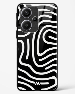 Monochrome Maze Glass Case Phone Cover (Xiaomi)