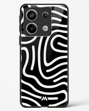 Monochrome Maze Glass Case Phone Cover (Xiaomi)