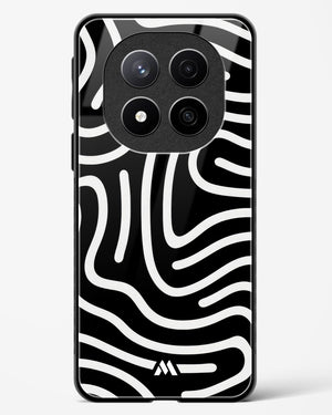 Monochrome Maze Glass Case Phone Cover (Xiaomi)