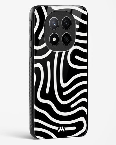 Monochrome Maze Glass Case Phone Cover (Xiaomi)
