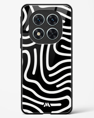 Monochrome Maze Glass Case Phone Cover (Xiaomi)