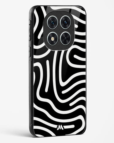 Monochrome Maze Glass Case Phone Cover (Xiaomi)