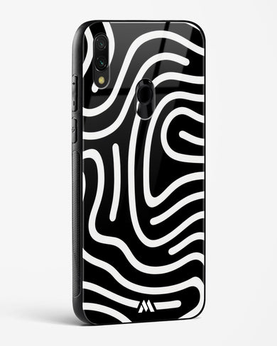Monochrome Maze Glass Case Phone Cover (Xiaomi)