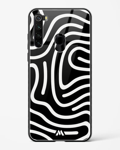 Monochrome Maze Glass Case Phone Cover-(Xiaomi)