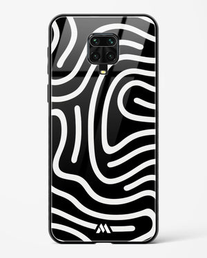 Monochrome Maze Glass Case Phone Cover-(Xiaomi)