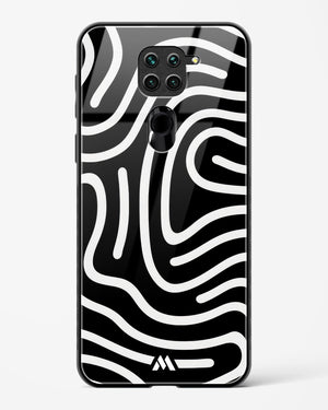 Monochrome Maze Glass Case Phone Cover (Xiaomi)