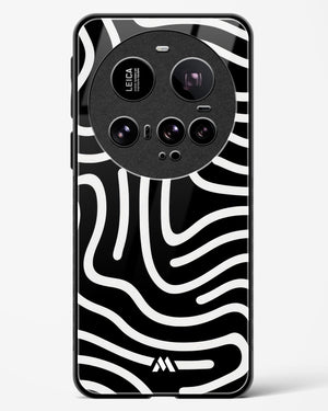 Monochrome Maze Glass Case Phone Cover (Xiaomi)