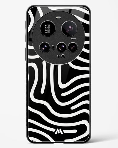 Monochrome Maze Glass Case Phone Cover (Xiaomi)