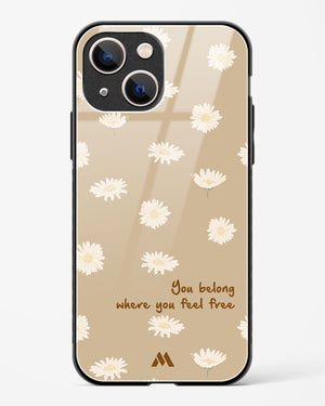 Free Spirit Blossom Glass Case Phone Cover (Apple)