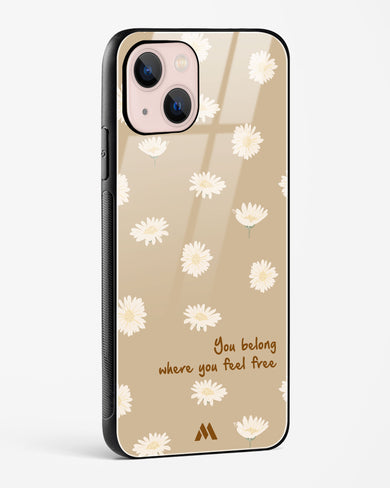 Free Spirit Blossom Glass Case Phone Cover (Apple)