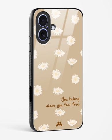 Free Spirit Blossom Glass Case Phone Cover (Apple)