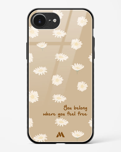 Free Spirit Blossom Glass Case Phone Cover (Apple)