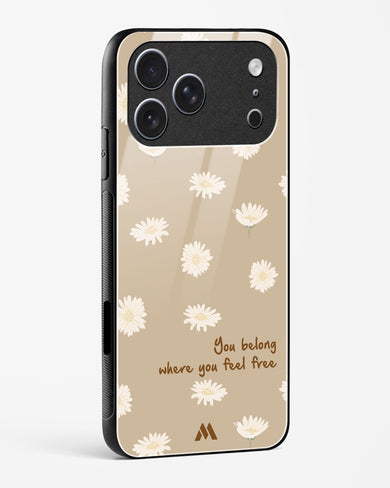 Free Spirit Blossom Glass Case Phone Cover (Apple)