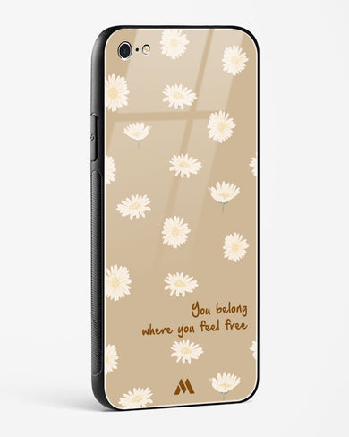 Free Spirit Blossom Glass Case Phone Cover (Apple)