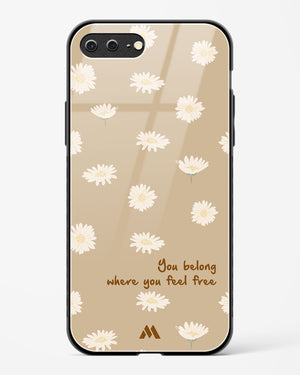 Free Spirit Blossom Glass Case Phone Cover (Apple)