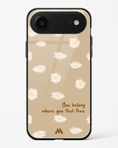 Free Spirit Blossom Glass Case Phone Cover (Apple)