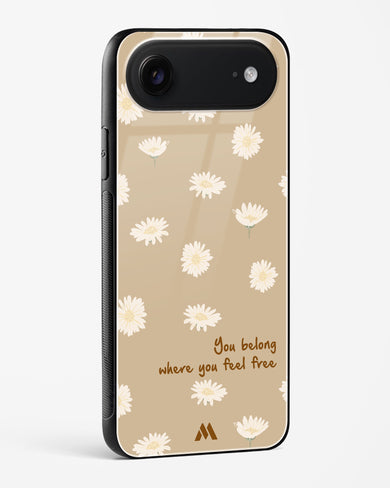 Free Spirit Blossom Glass Case Phone Cover (Apple)