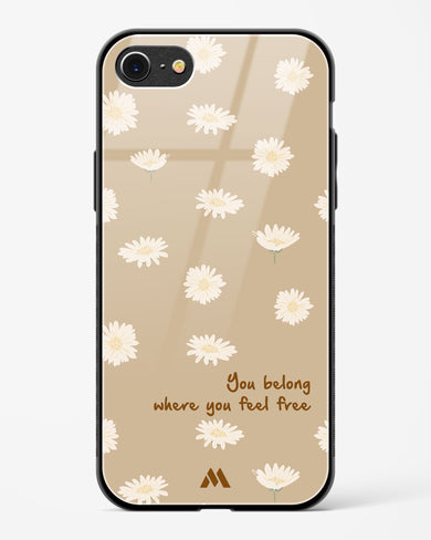Free Spirit Blossom Glass Case Phone Cover (Apple)