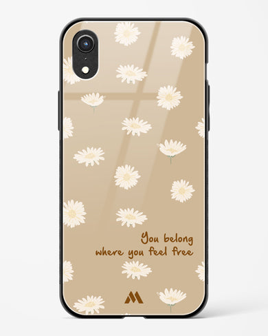 Free Spirit Blossom Glass Case Phone Cover (Apple)
