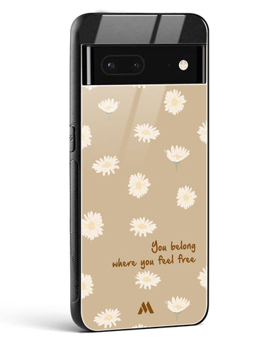 Free Spirit Blossom Glass Case Phone Cover (Google)