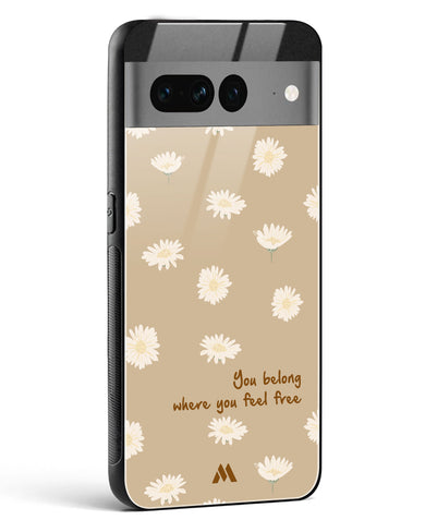 Free Spirit Blossom Glass Case Phone Cover (Google)