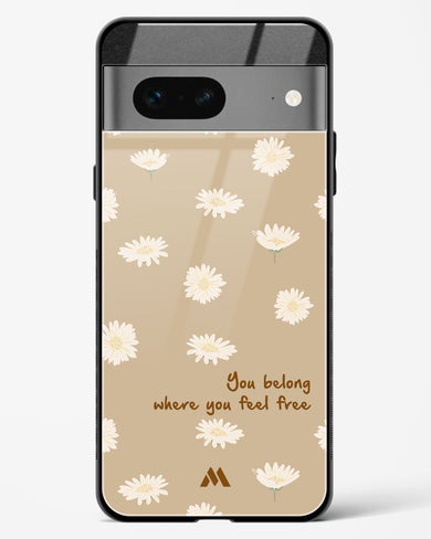 Free Spirit Blossom Glass Case Phone Cover-(Google)