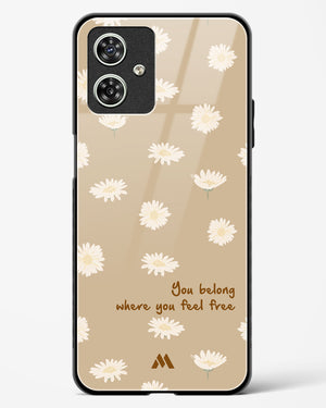 Free Spirit Blossom Glass Case Phone Cover (Motorola)
